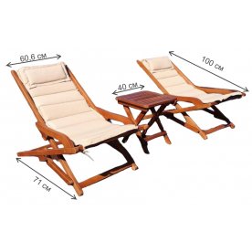 Кофейный комплект из дерева AFM-709A-T133