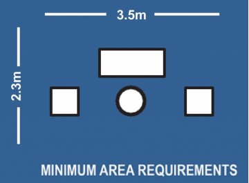 Комплект деревянной мебели Woodland натуральный / бежевый