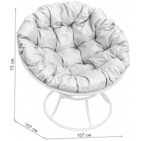 Комплект для отдыха из металла Мамасан Папасан