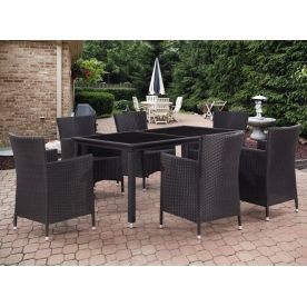 Комплект мебели стол T-246A и 6 кресел Y-189A