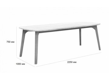 Комплект деревянной мебели Mali