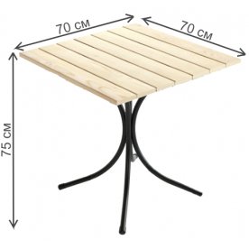 Обеденный комплект из дерева Фьюжн