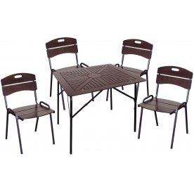 Обеденный комплект из дерева Толедо 2