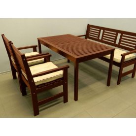 Обеденный комплект из дерева Хольмен