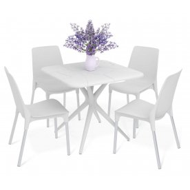 Обеденный комплект из пластика SHT-DS205