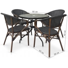 Обеденный комплект TLH-087-D80 D2003S