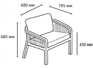 Кресло Ravona KD