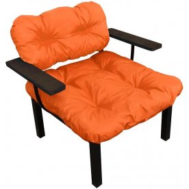 Металлическое кресло Дачное