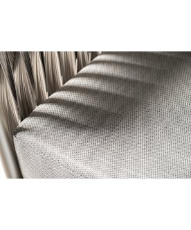 Металлическое кресло Муза 39AR-KRES-3691 ser серое