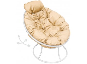 Металлическое кресло Папасан мини