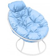 белый / голубой