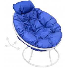 Металлическое кресло Папасан мини