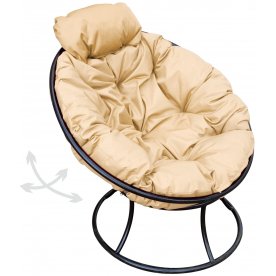 Металлическое кресло Папасан мини