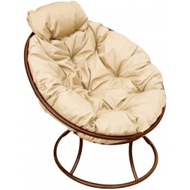 Металлическое кресло Папасан мини