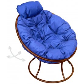 Металлическое кресло Папасан мини