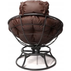 Металлическое кресло Папасан мини