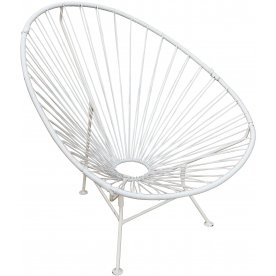 Металлическое кресло Ракушка
