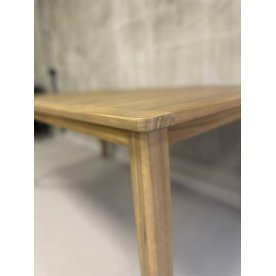 Стол деревянный обеденный Eloise песочный