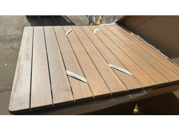 Стол деревянный обеденный Eloise песочный