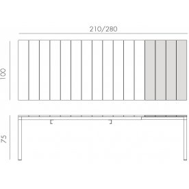 Металлический стол 003/4885910000