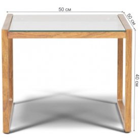 Металлический стол Лео