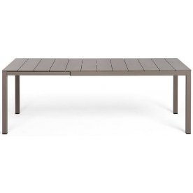 Стол металлический раздвижной Rio Alu 140 Extensibile тортора