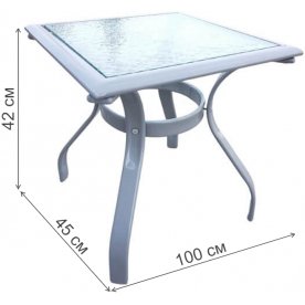 Металлический стол T135