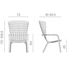 Пластиковое кресло 003/4030016/3630001152