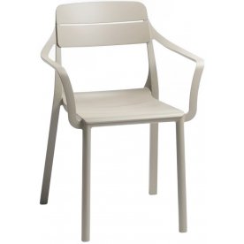 Кресло пластиковое Cassia бежевый
