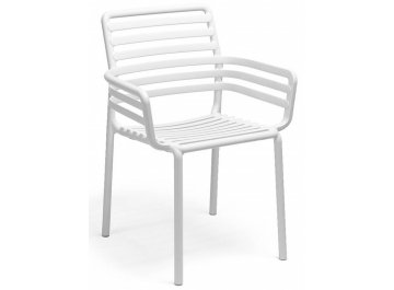 Кресло пластиковое Doga белый