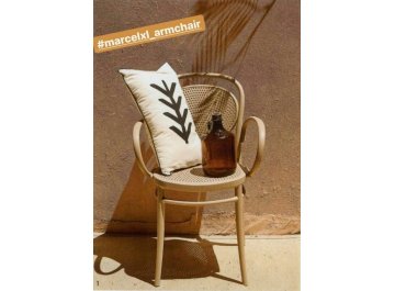 Кресло пластиковое Marcel XL бежевый