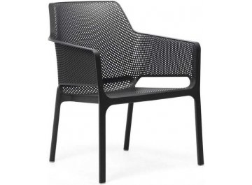 Кресло пластиковое Net Relax антрацит