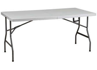 Пластиковый стол 152х76х74