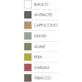 Столик пластиковый журнальный Doga белый