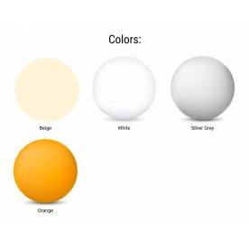 Стол пластиковый Mango Alu серебристый