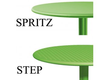 Стол пластиковый обеденный Spritz + Spritz Mini голубой