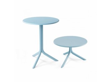 Стол пластиковый обеденный Spritz + Spritz Mini голубой