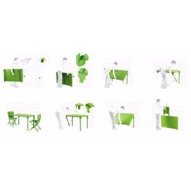 Пластиковый стол Zic with Extra Kit