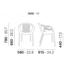 Пластиковый стул 015/306SA