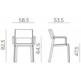 Пластиковый стул 003/4025056000