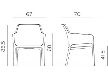 Пластиковый стул 003/4032710000
