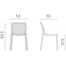 Пластиковый стул 003/4025516000