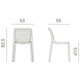 Пластиковый стул 003/4025521000