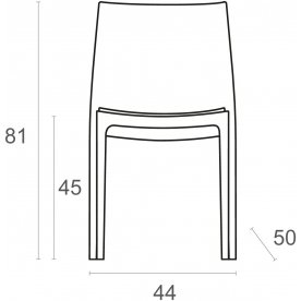Пластиковый стул 234/025-6038