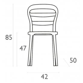 Пластиковый стул 234/055-1125