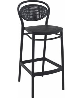 Стул пластиковый барный Marcel Bar 75 черный
