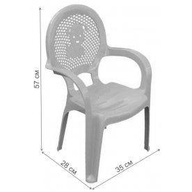 Пластиковый стул Детский