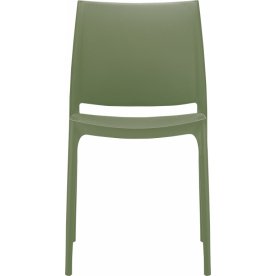Стул пластиковый Maya оливковый