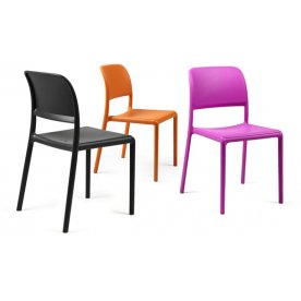 Стул пластиковый Riva Bistrot антрацит