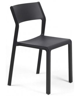 Стул пластиковый Trill Bistrot антрацит